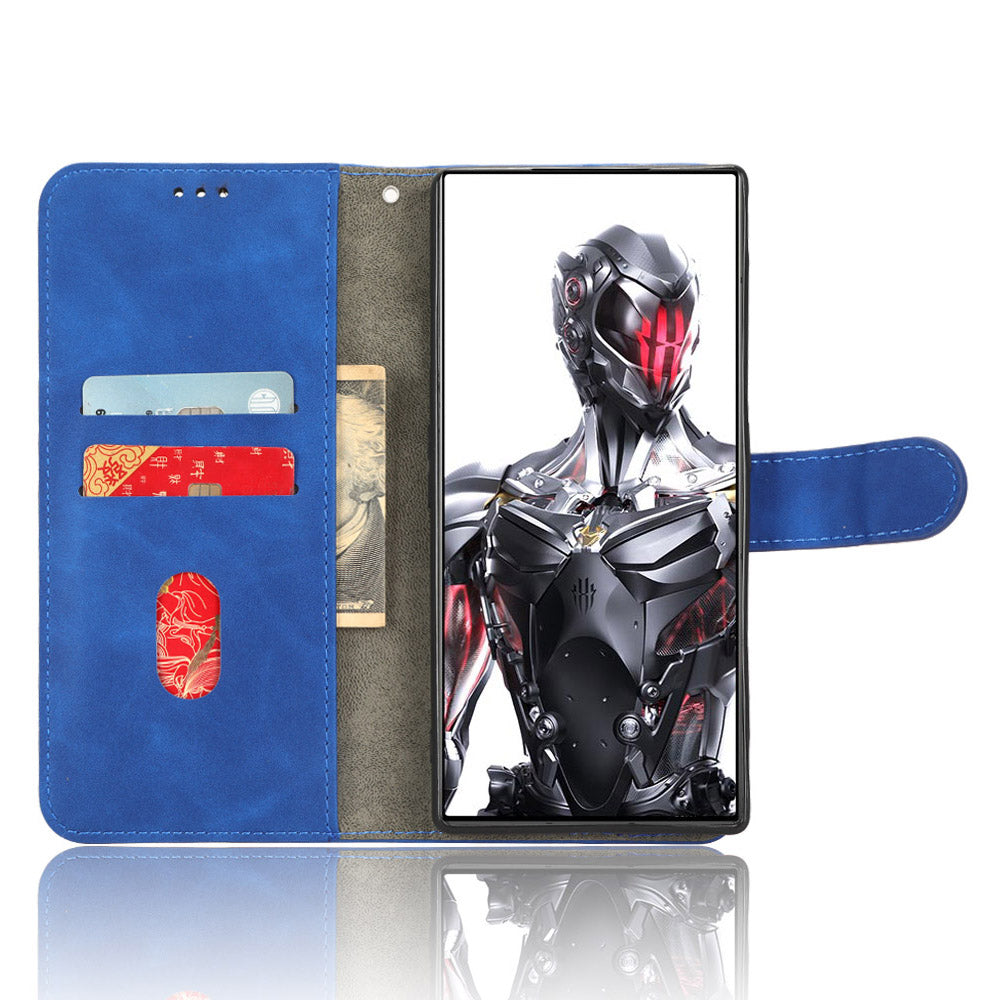 For ZTE nubia Red Magic 8 Pro 5G Skin-touch PU Phone Leather Case Wallet Stand Cell Phone Cover For ZTE nubia Red Magic 8 Pro 5G Skin-touch PU Phone Leather Case Wallet Stand Cell Phone Cover